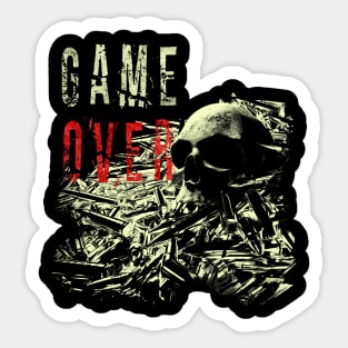 Game Over Sticker